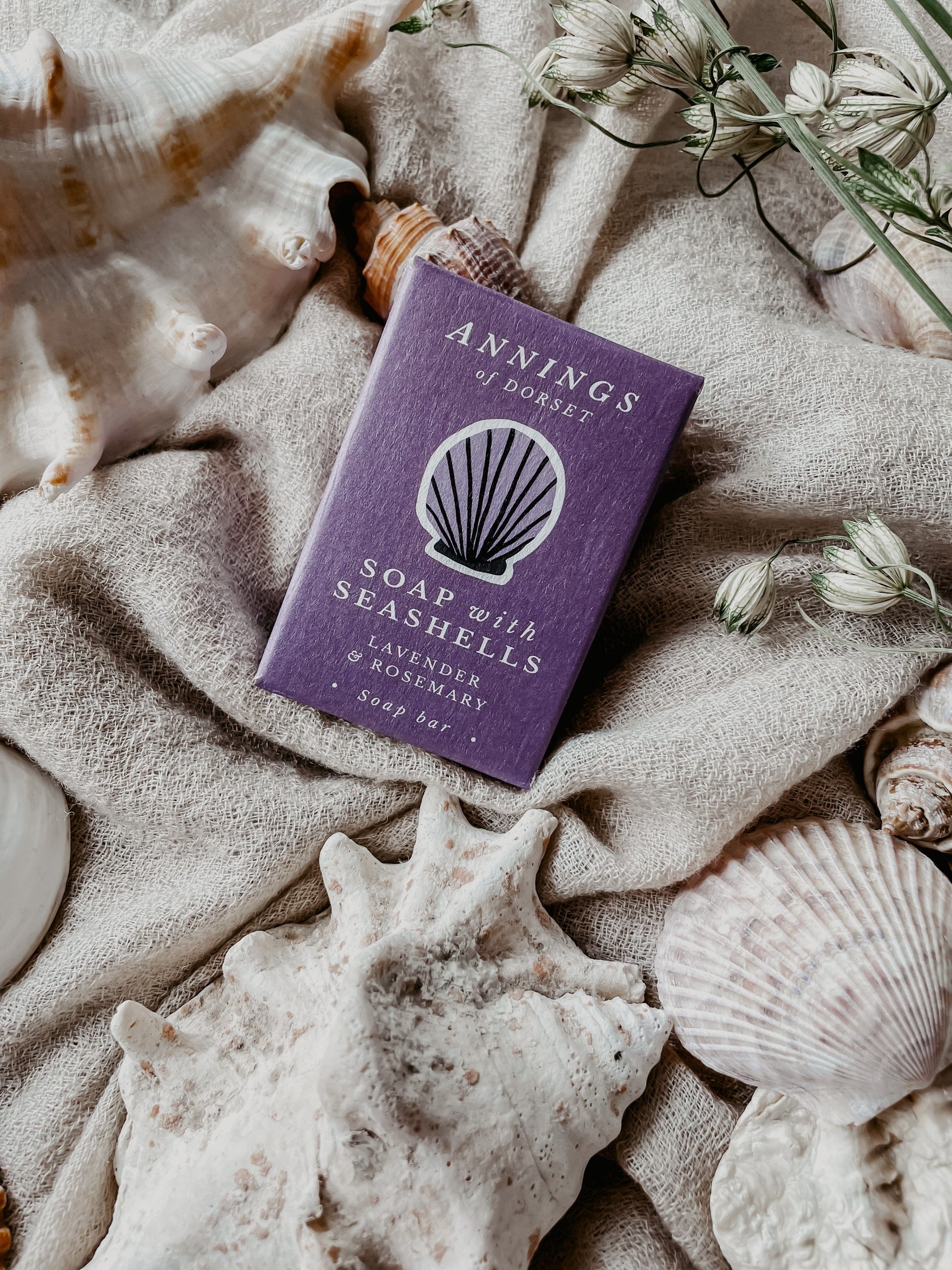Annings of Dorset - Lavender & Rosemary, Soap Bar Soap Bar Annings of Dorset 