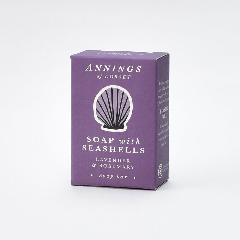 Annings of Dorset - Lavender & Rosemary, Soap Bar Soap Bar Annings of Dorset 
