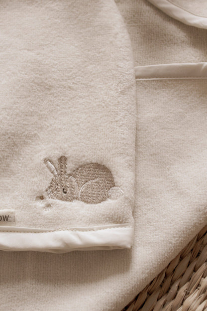 Avery Row - Bath Mitt - Bunny Baby Towel Avery Row 
