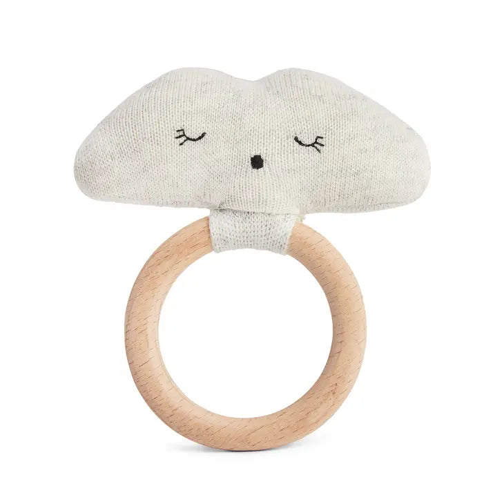 Avery Row - Teether Rattle - Cloud Small Toy Avery Row 