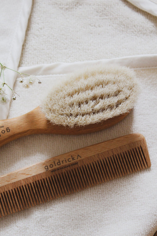 Goldrick - Baby Brush Set Baby Brush & Comb Goldrick