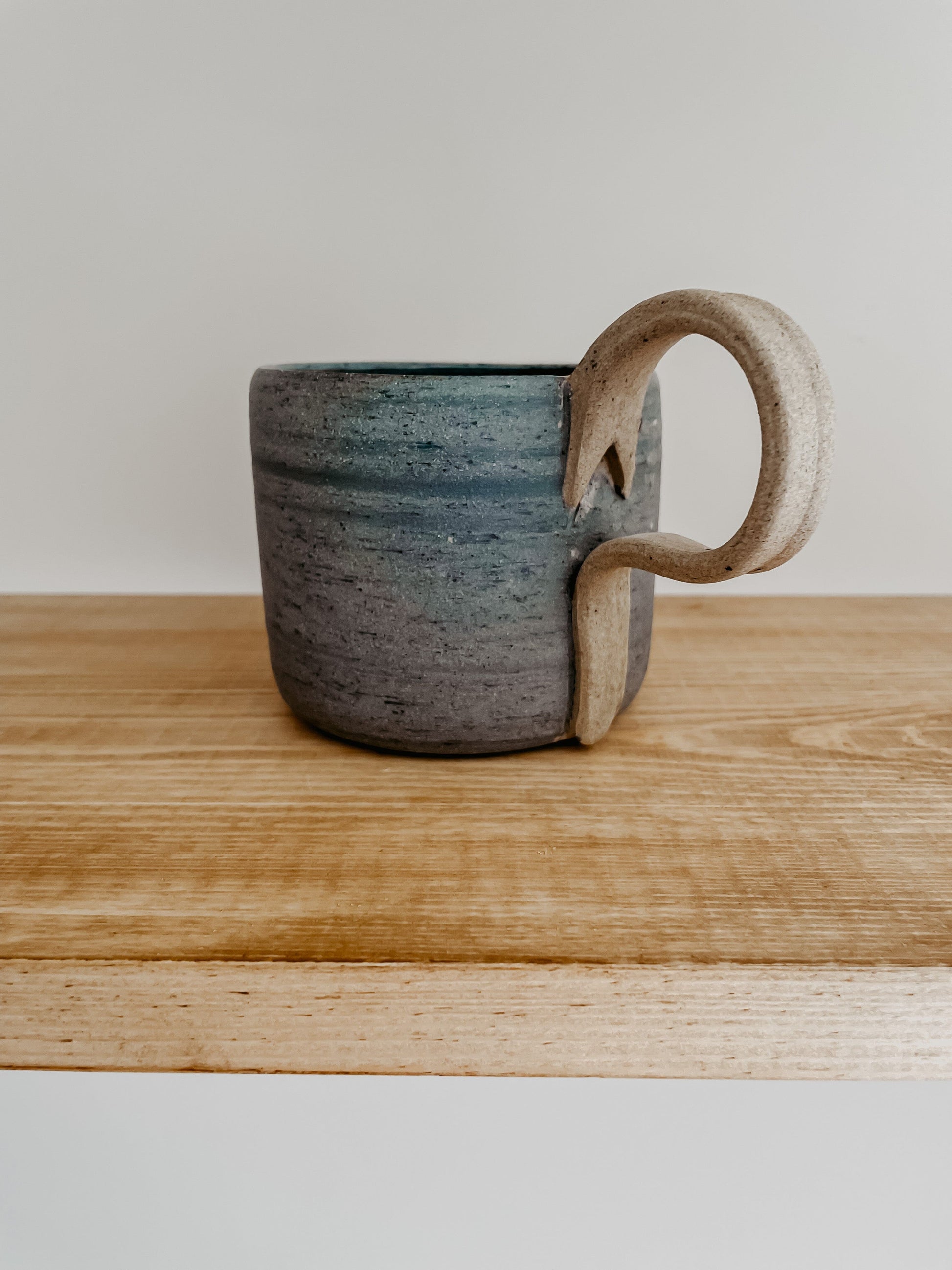 Karen Dawn Curtis - Happy Cup - Night Sky Blue Ceramics Karen Dawn Curtis 