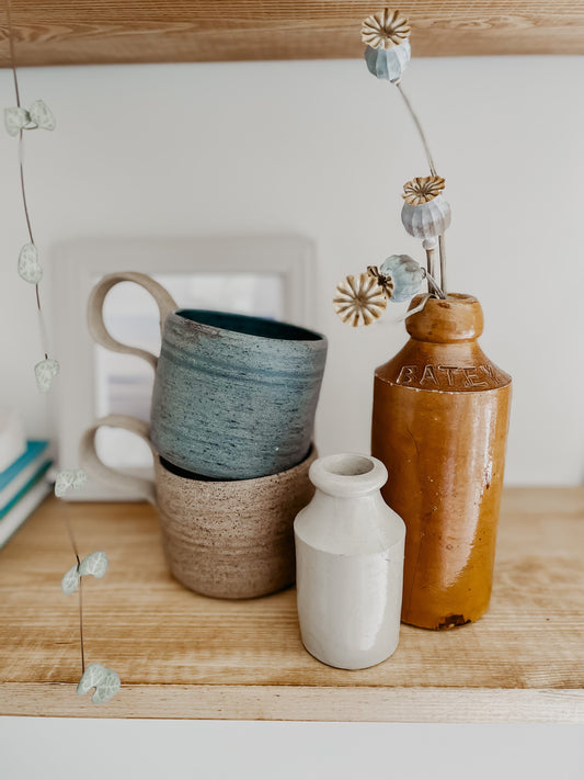 Karen Dawn Curtis - Happy Cup - Night Sky Blue Ceramics Karen Dawn Curtis 