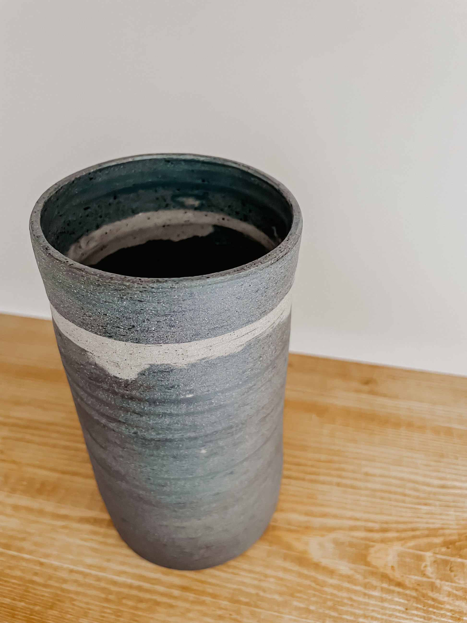 Karen Dawn Curtis - Medium Vase - Night Sky Blue Ceramics Karen Dawn Curtis 