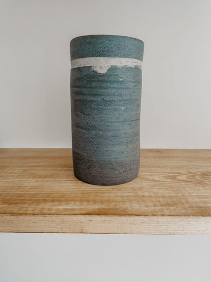 Karen Dawn Curtis - Medium Vase - Night Sky Blue Ceramics Karen Dawn Curtis 